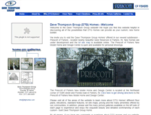 Tablet Screenshot of dtghomes.com